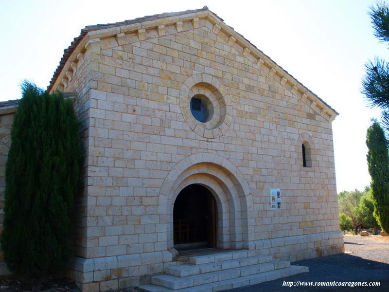 FACHADA DE PONIENTE, REHECHA